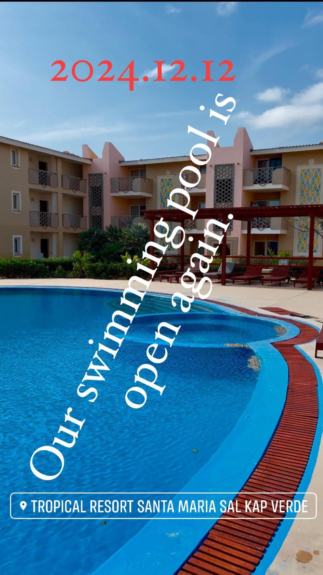 Tropical Morabeza Apartment Santa Maria Kültér fotó